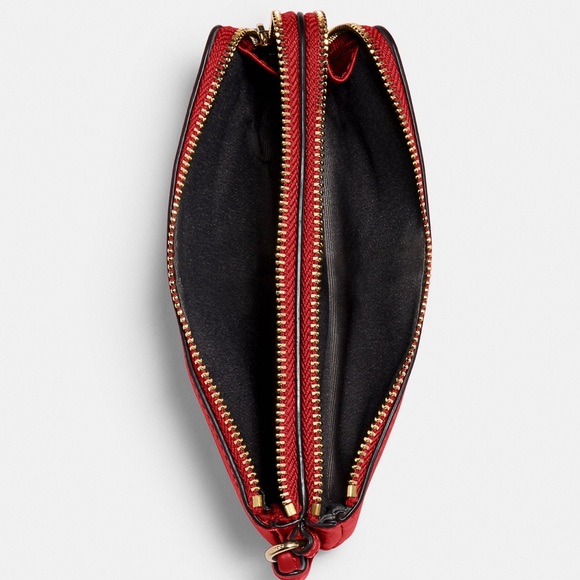 Coach Double Corner Zip Wristlet - Picture 2 of 2